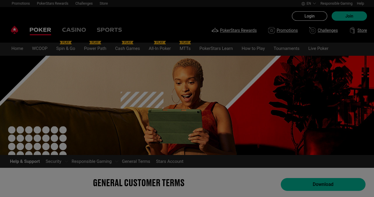 Captura de la fuente consultada sobre pokerstars